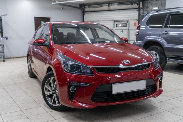 Полировка кузова KIA Rio