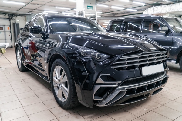 Шумоизоляция дверей Infiniti FX37