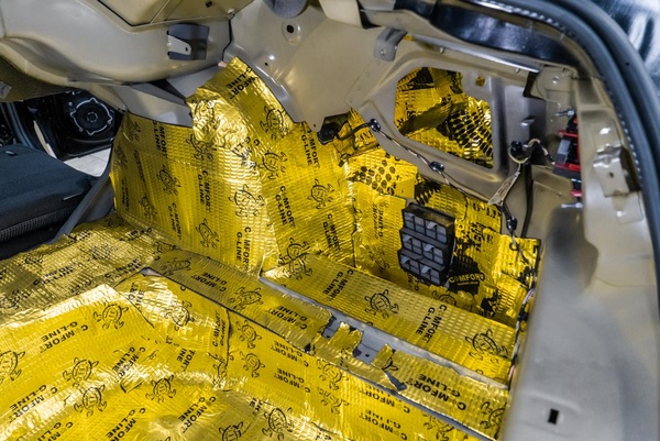 Полная шумоизоляция Peugeot 408