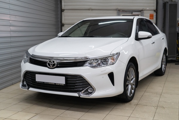 Абразивная полировка + керамика кузова Toyota Camry XV50 2-й Рестайлинг
