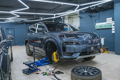 Шумка арок + бронь отбойной части Denza N9
