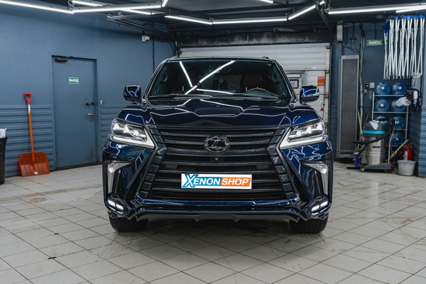 Атермальная тонировка передних боковых стекол Lexus LX570