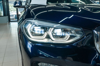Оклейка фар BMW X3 20d G01 защитной плёнкой