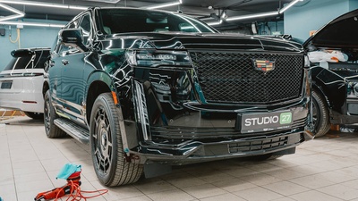 Полировка кузова Cadillac Escalade