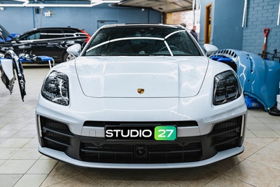 Бронирование отбойной части Porsche Panamera