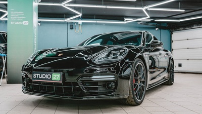 Шумоизоляция багажника и пола Porsche Panamera