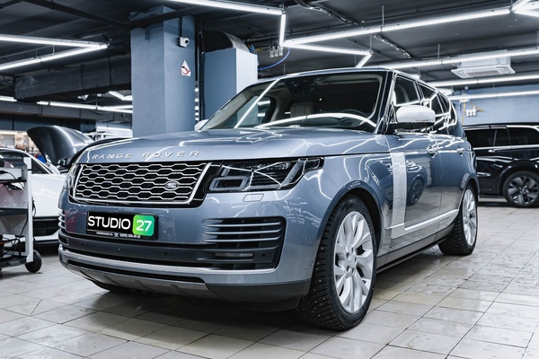 Химчистка салона Range Rover