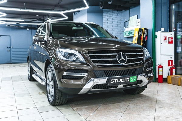 Полировка и керамика кузова Mercedes-Benz ML 166