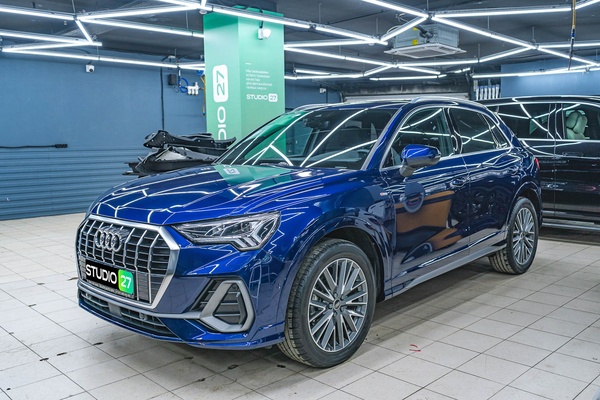Оклейка зоны риска Audi Q3