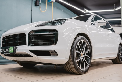 Химчистка салона Porsche Cayenne