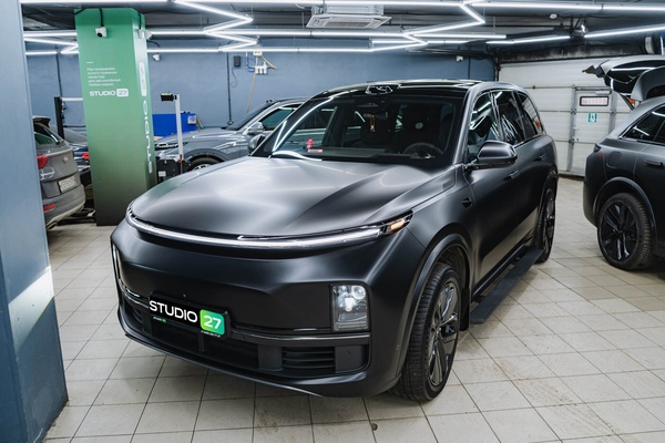 Бронирование кузова Lixiang L9 матовой пленкой