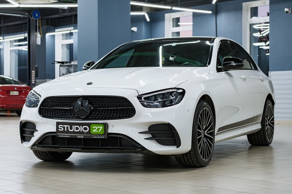 Антихром элементов кузова Mercedes-Benz E200 W213