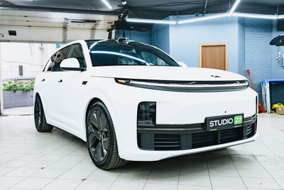 Оклейка Lixiang L7 матовой плёнкой + Антихром