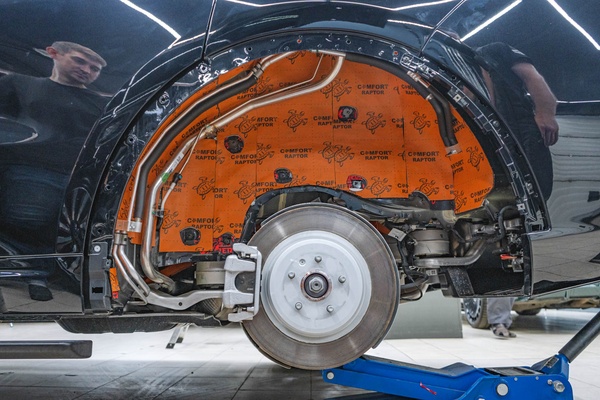 Шумоизоляция арок Lixiang L9 2024