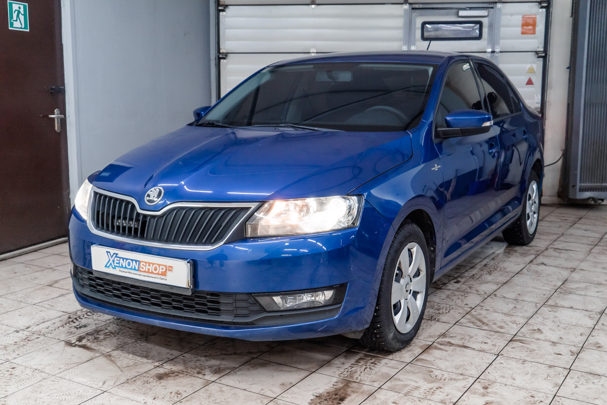 Шумоизоляция арок и дверей Skoda Rapid