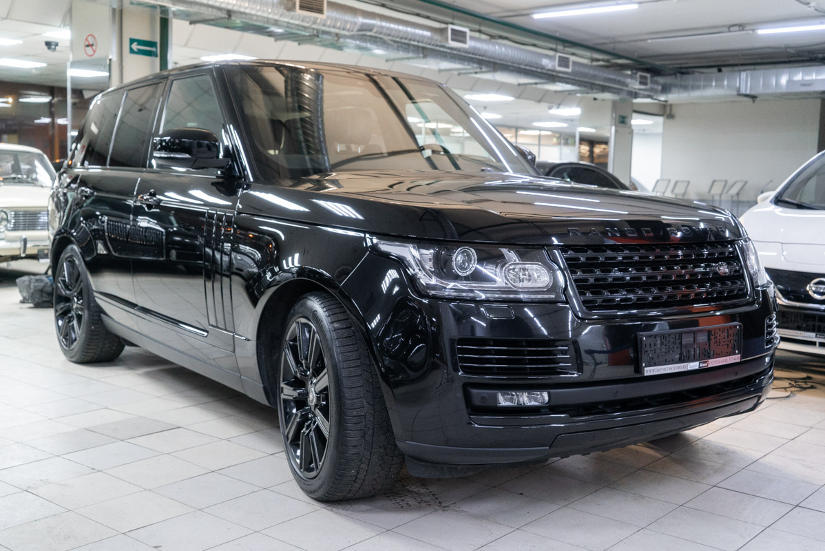Полировка кузова Range Rover Autobiography