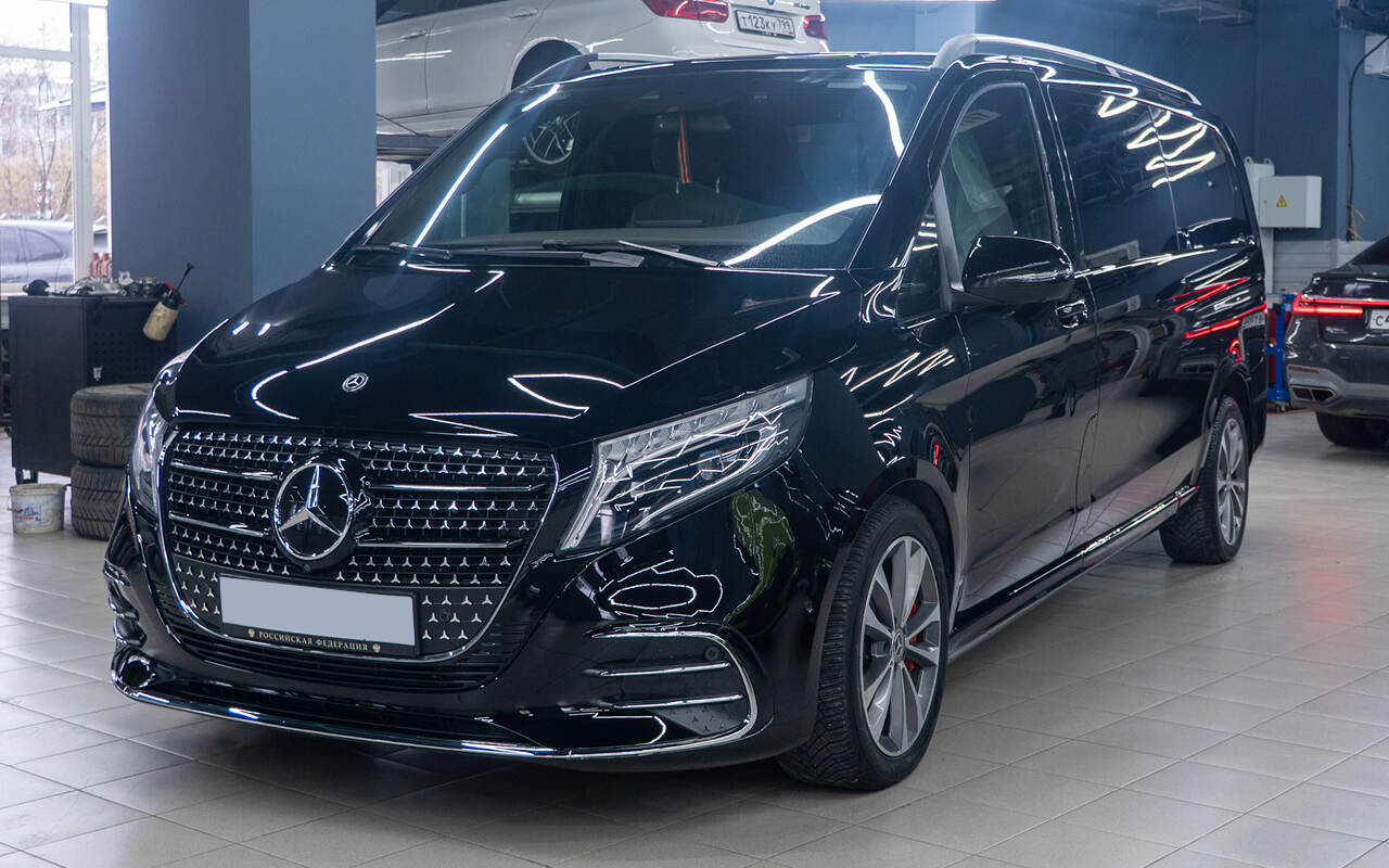 Полировка кузова Mercedes-Benz V-class