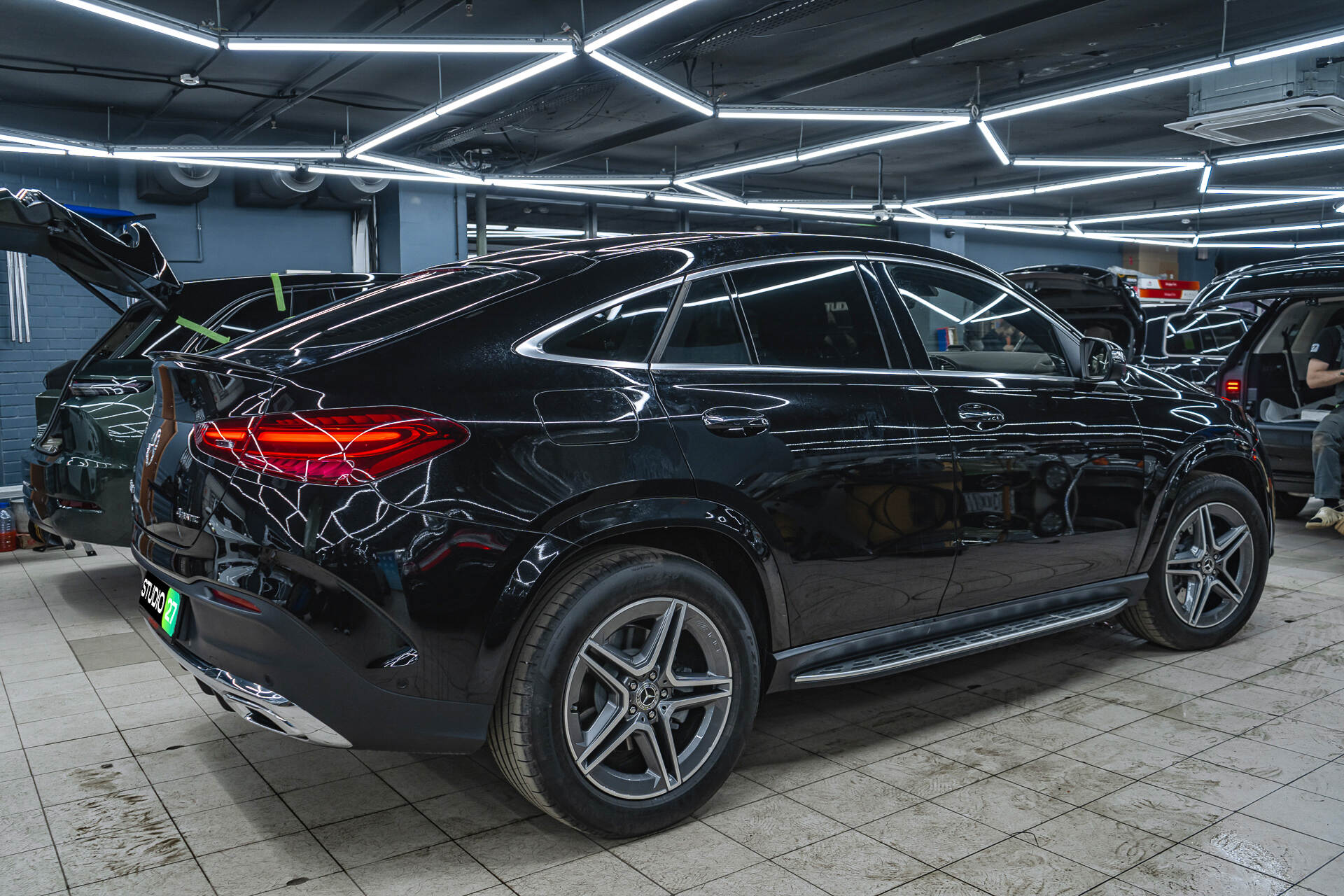 Тонировка задней полусферы Mercedes-Benz GLE W167