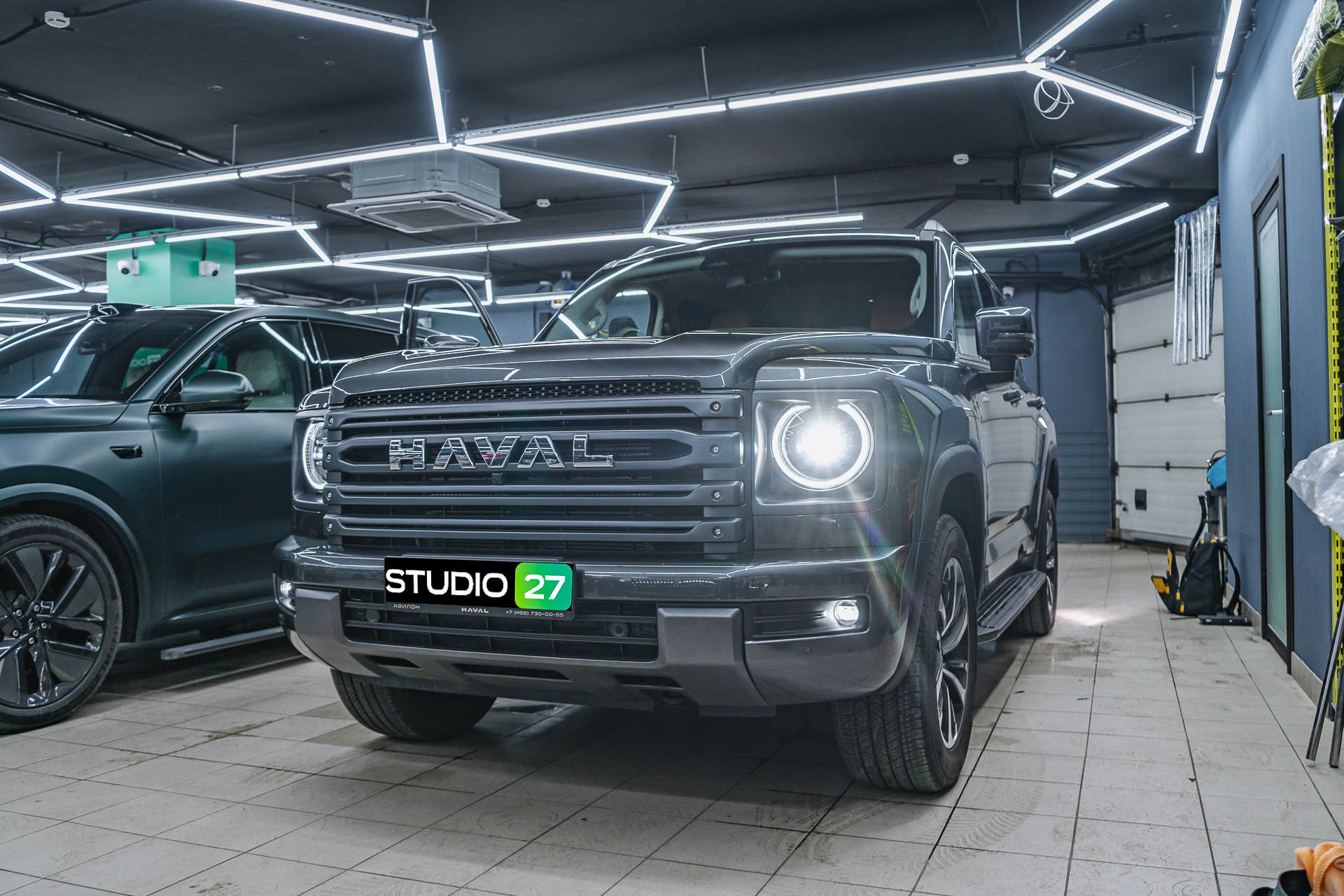 Тонировка задних стекол Haval H9