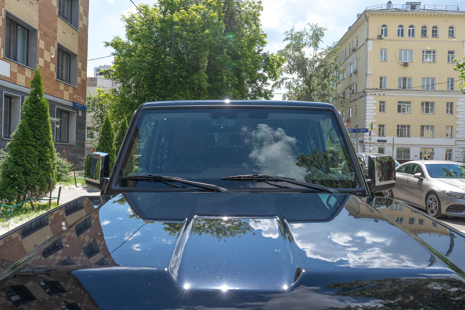 Бронь лобового стекла Toyota Land Cruiser 76