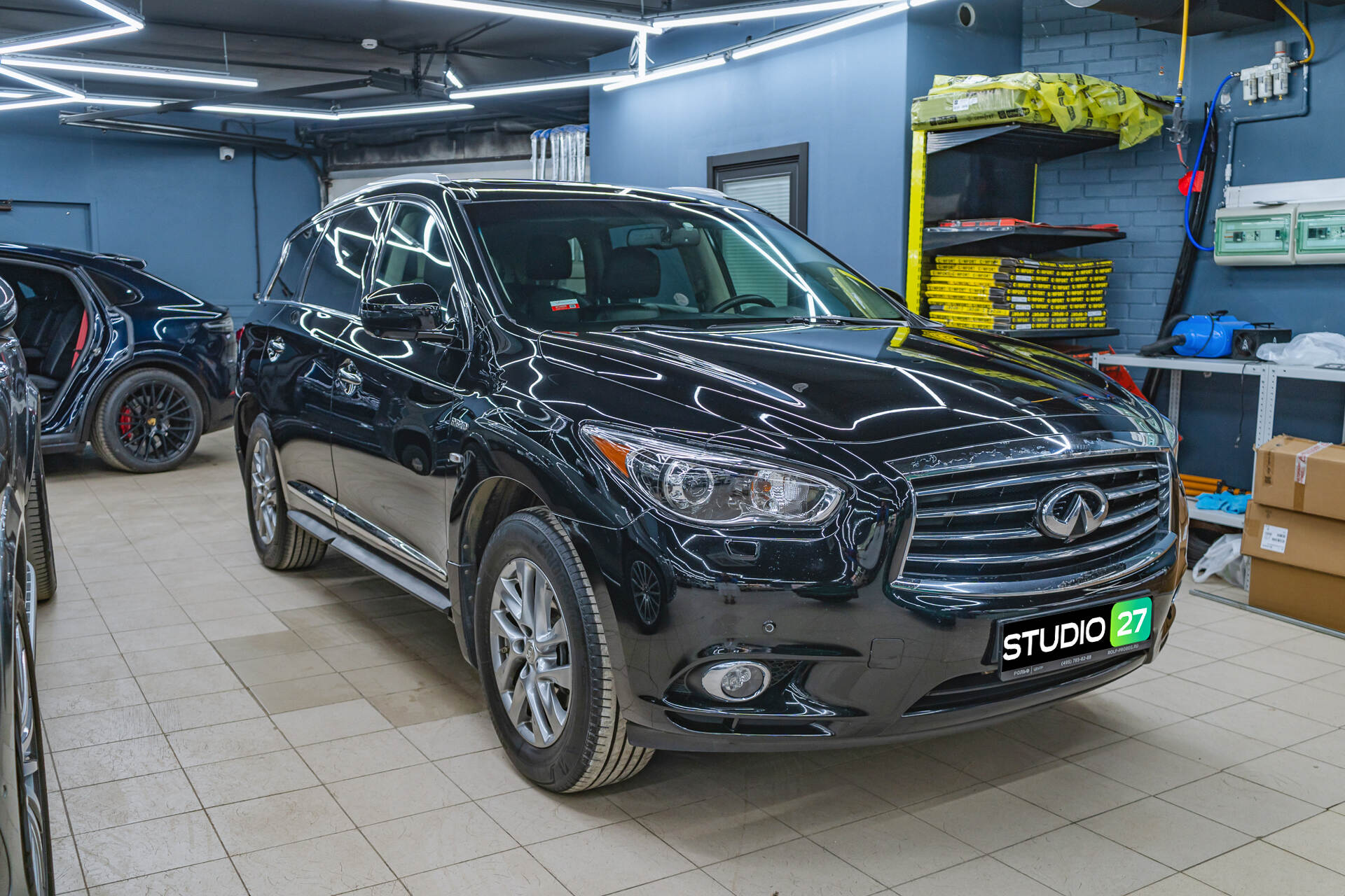 Полировка кузова Infiniti QX60