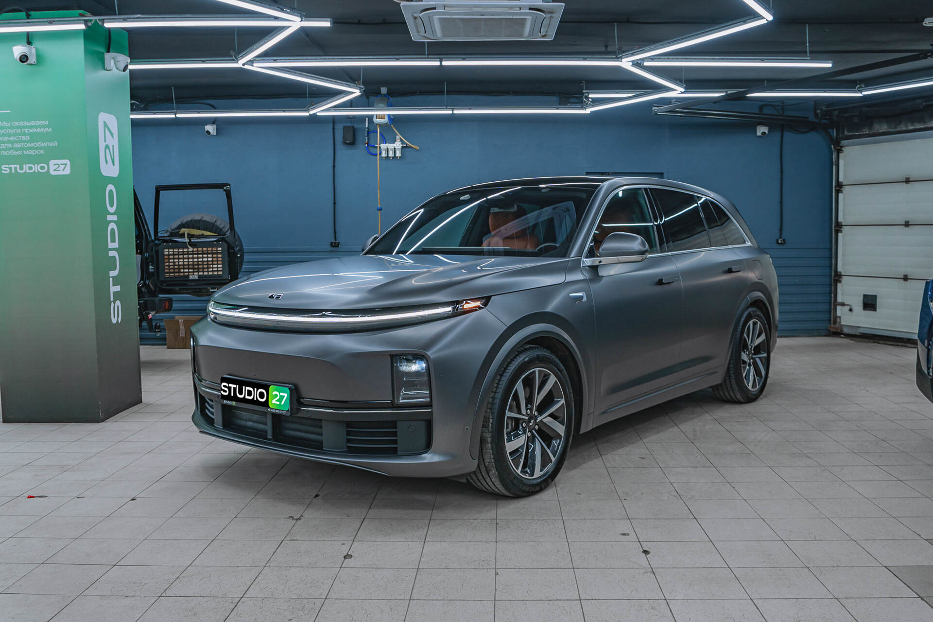Бронь матовым полиуретаном Lixiang L7