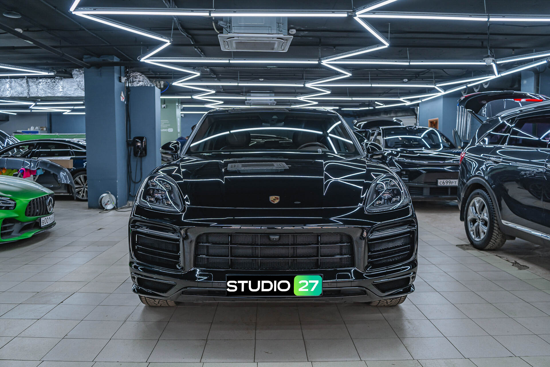 Полировка и керамика кузова Porsche Cayenne