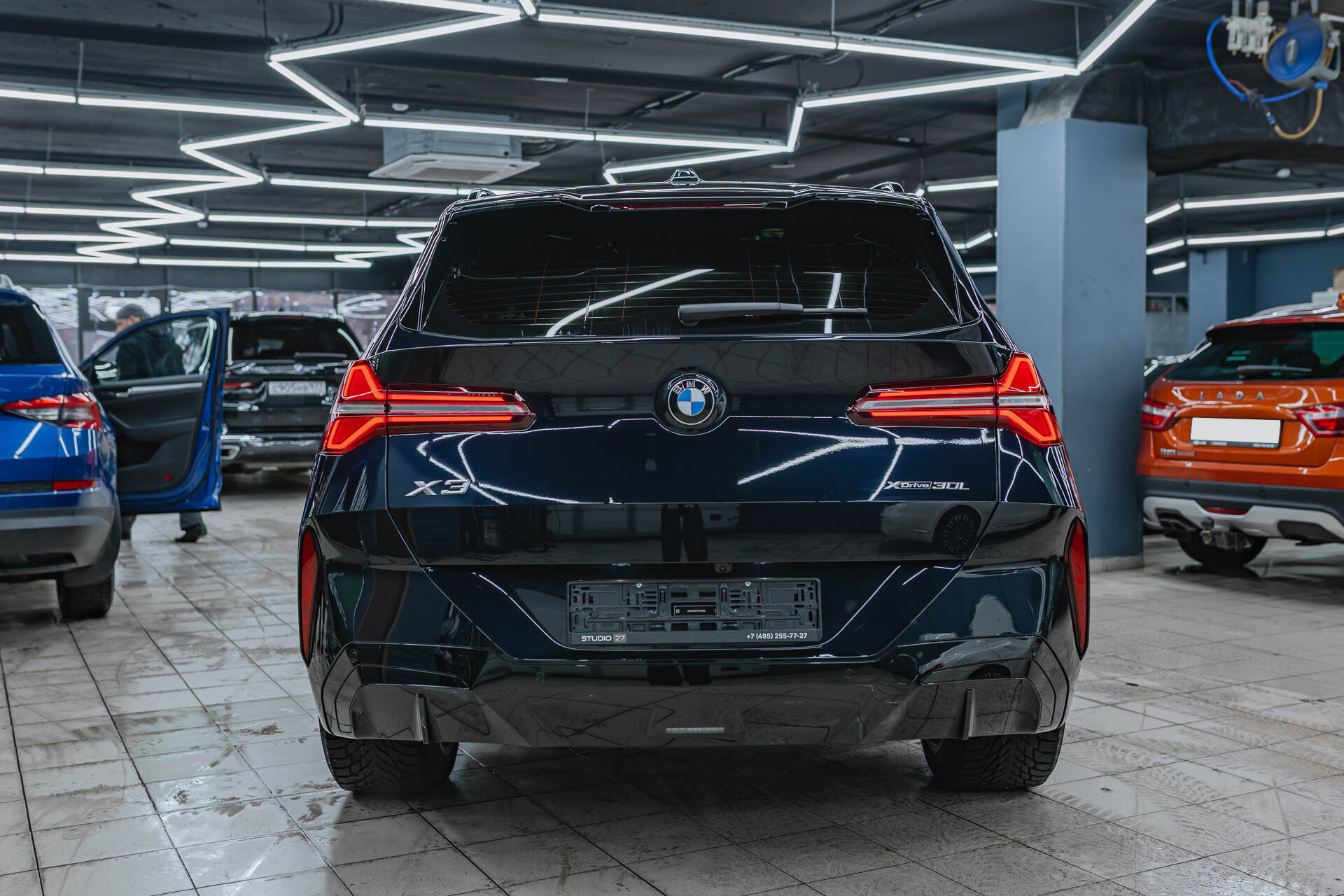 Тонировка задней полусферы BMW X3 G48