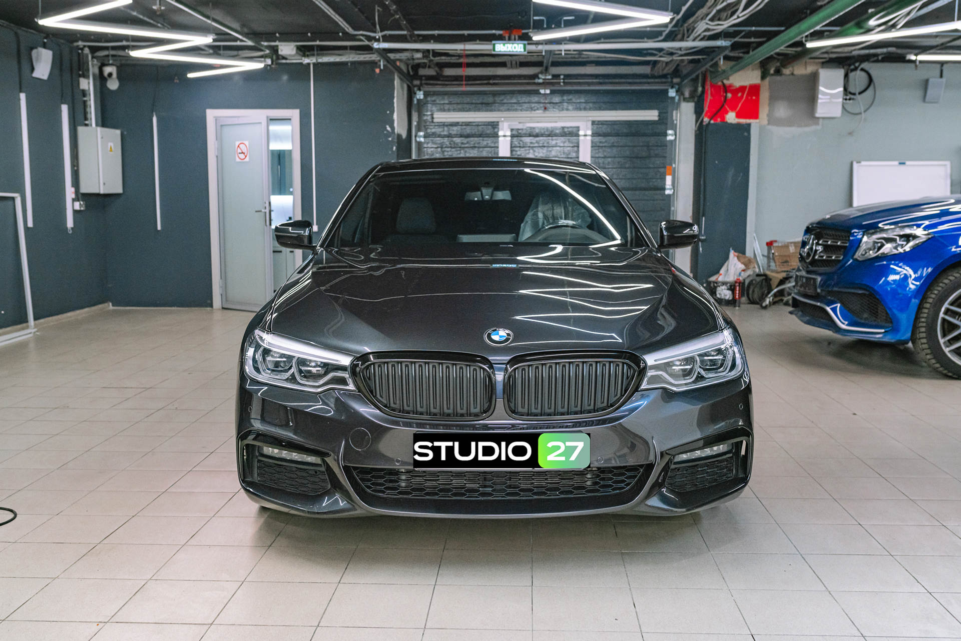 Абразивная полировка кузова BMW 5 G30
