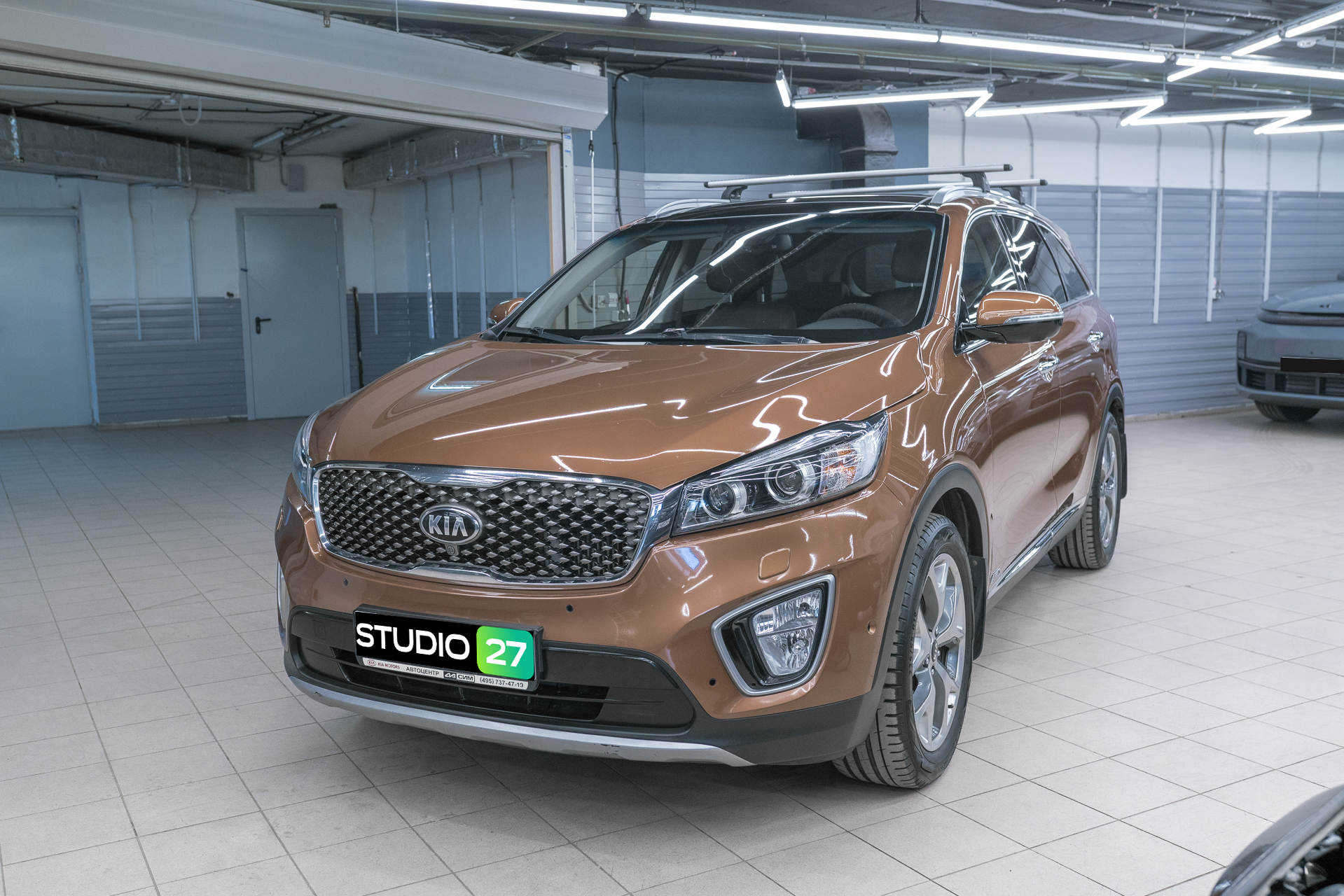 Абразивная полировка Kia Sorento Prime