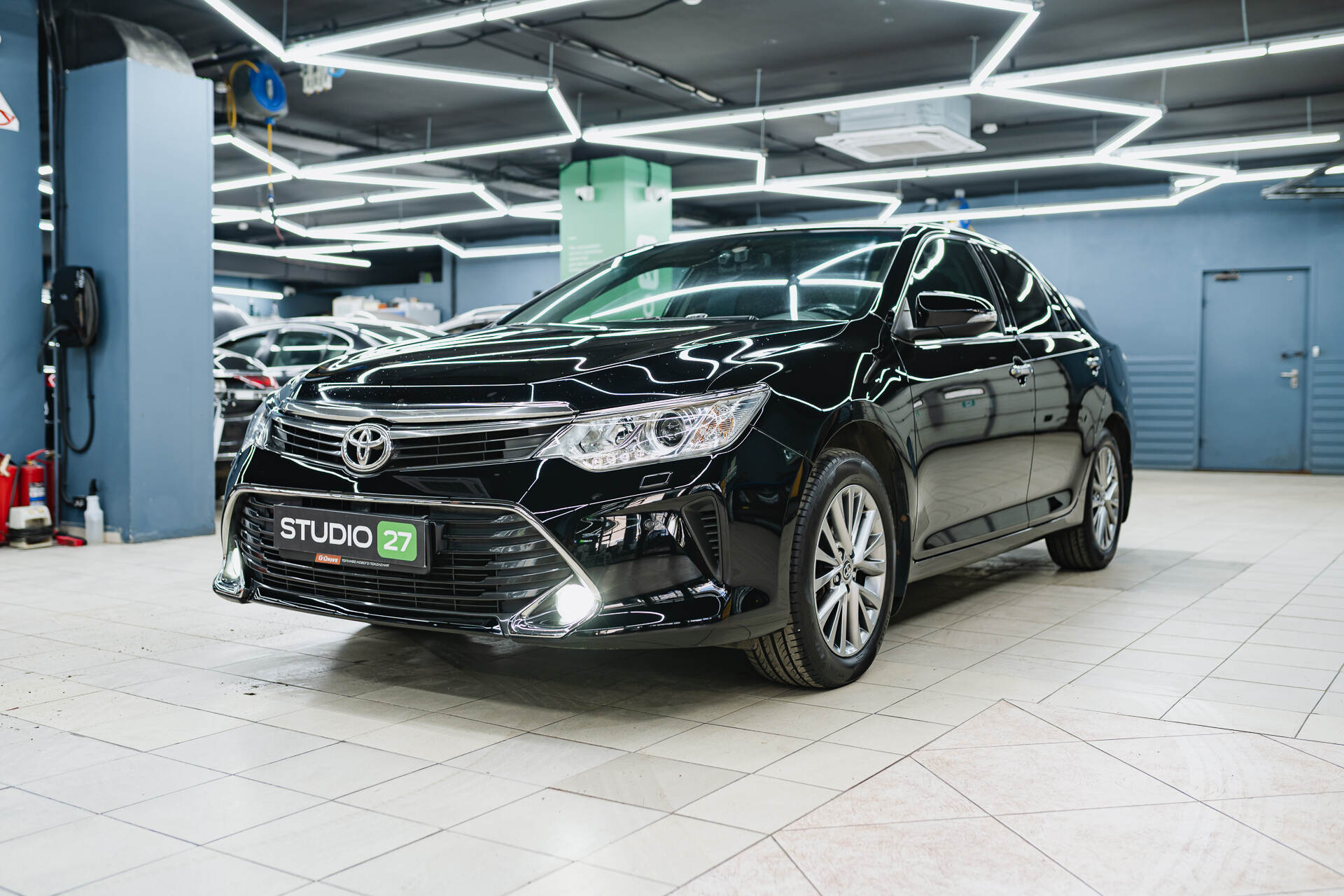 Полировка + керамика кузова Toyota Camry V55